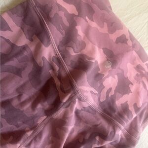 Lululemon Athletica Purple Camo Leggings
